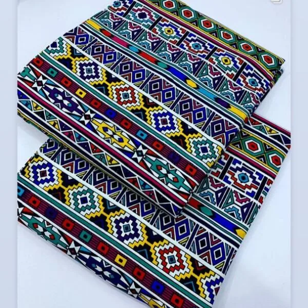 2024 Pattern African Kente Print