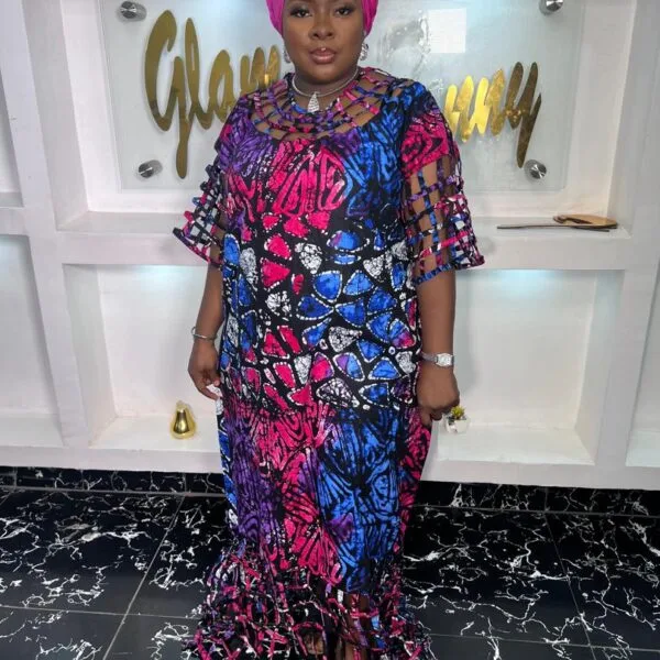 Ready to Wear Ankara Boubou Dress