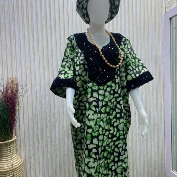 Green Tribes Women Ankara Ready to wear Dress