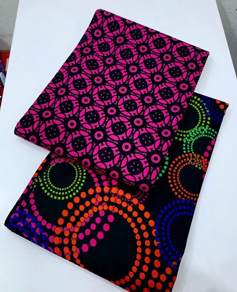 Pink Ankara/Mix Match Ankara Fabric
