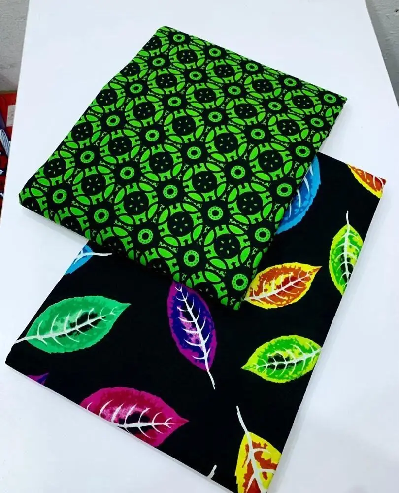 Green Ankara/Flowery Ankara Design