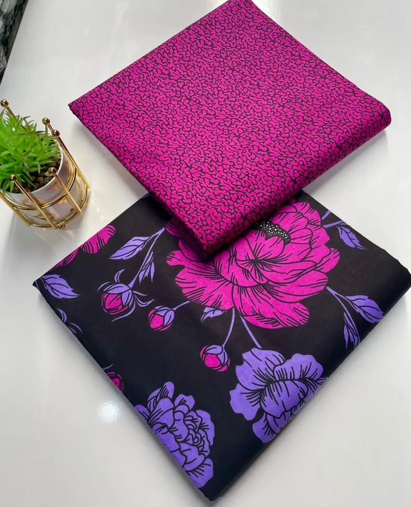 New Purple Mix Match Ankara Cotton Print