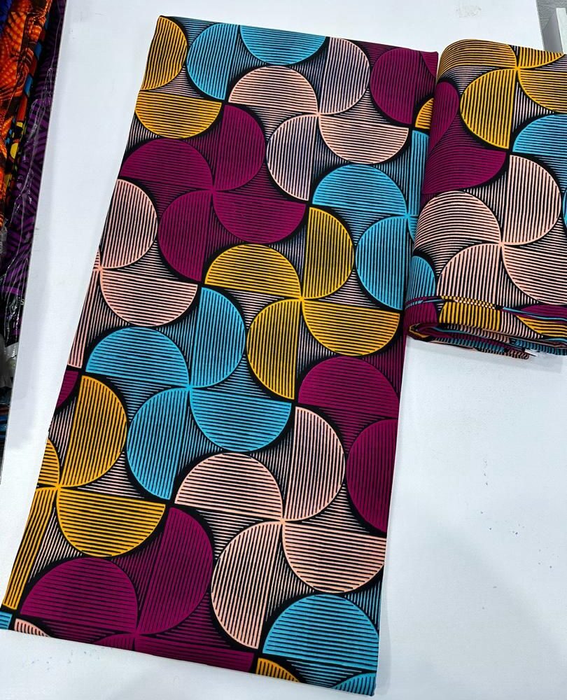 Spiral Design Chigvy Ankara Fabrics