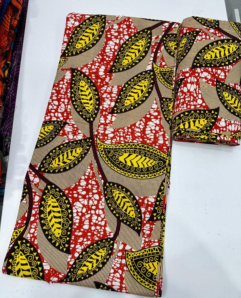 Floral Chigvy 100% Cotton Ankara Wax Print