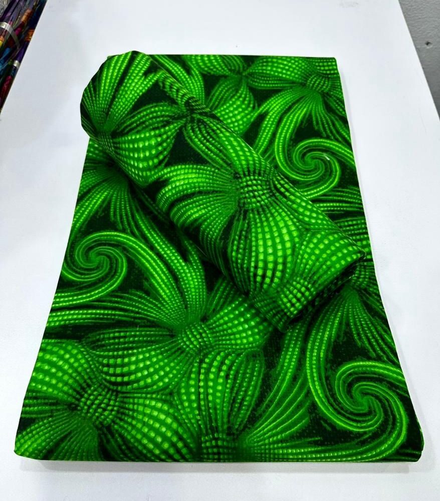 Abstract Cotton Ankara Fabrics (6 Color Prints) 2