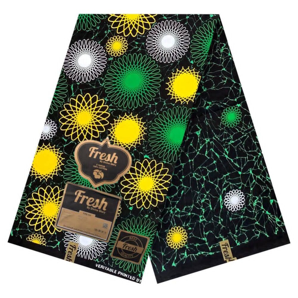 Fresh Ankara Fabrics (6 Vibrant Colours) 4