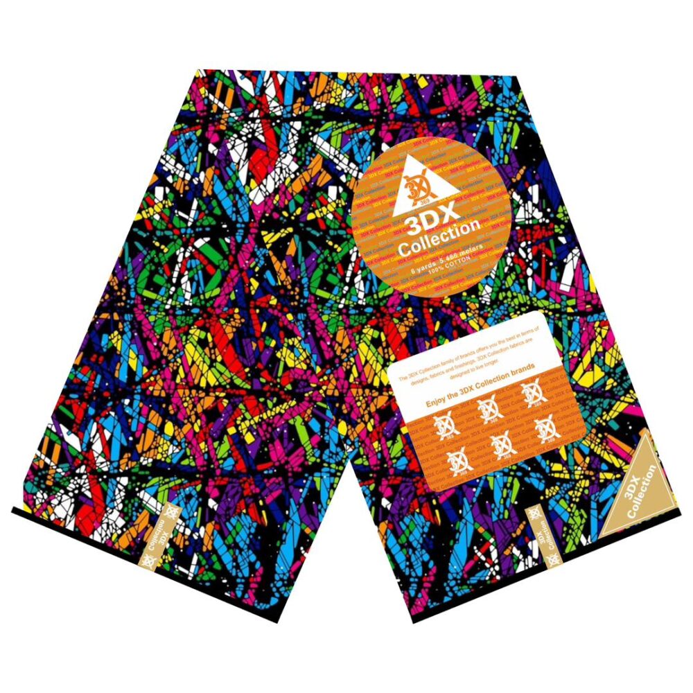 3DX New Ankara Wax Fabrics (19 Exotic Prints) 10