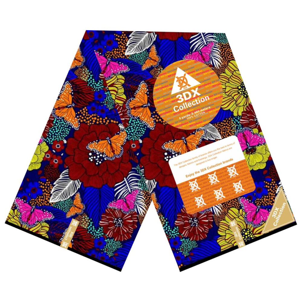 3DX New Ankara Wax Fabrics (19 Exotic Prints) 13