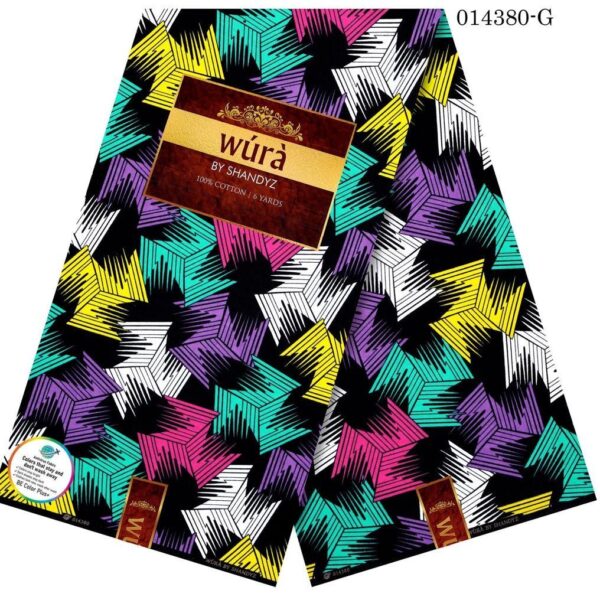 Wura Pure Cotton Ankara Wax (6 Elegant Colors)