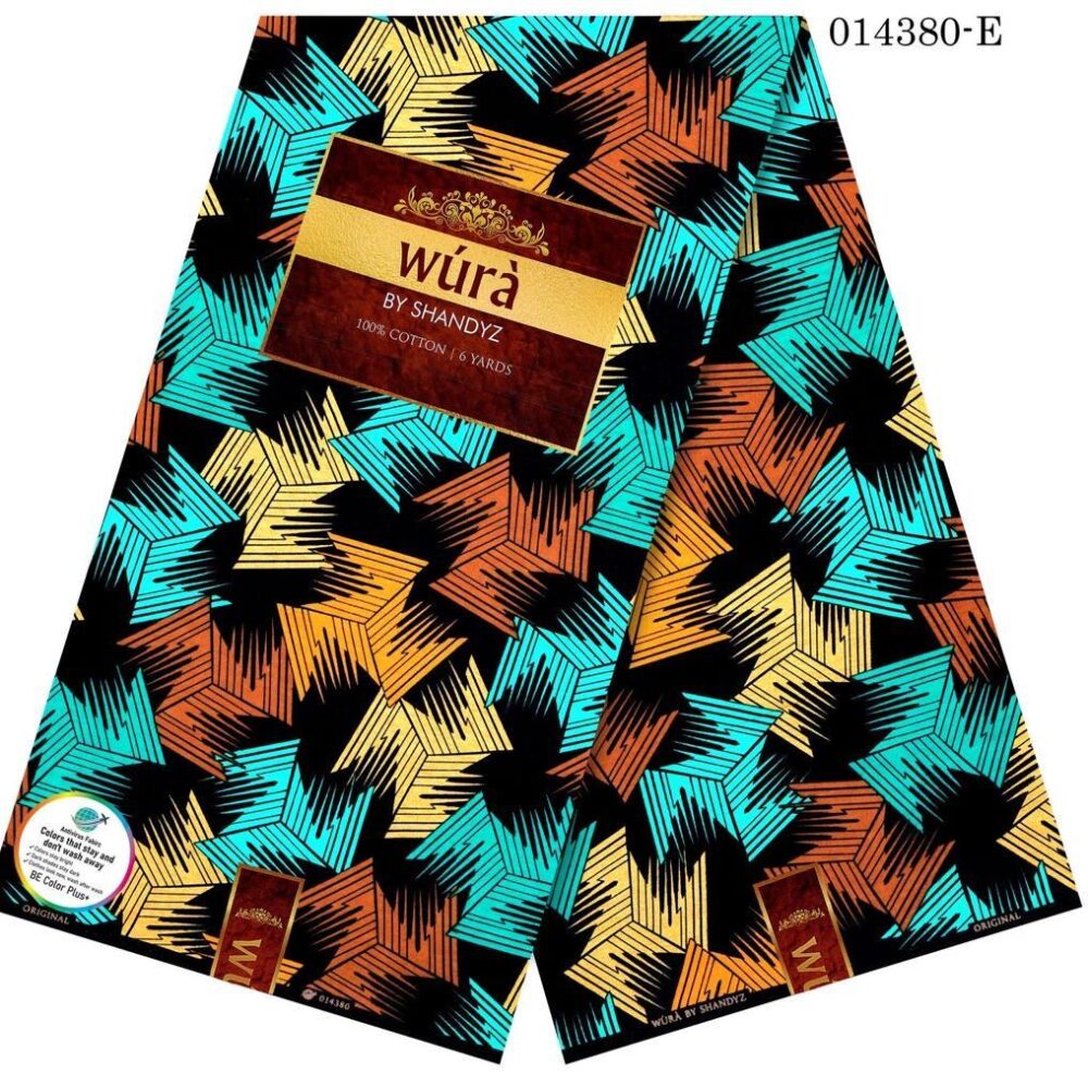 Wura Pure Cotton Ankara Wax (6 Elegant Colors) 3