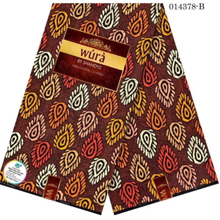 Wura Elegant Wax Ankara Fabrics (In 6 Available Colors) 3