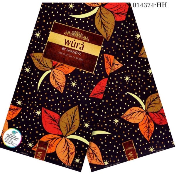 Wura Cotton Ankara Fabrics (4 Elegant Colors)