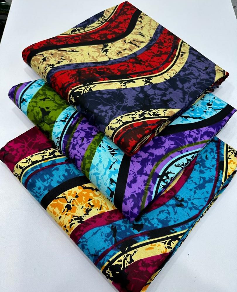 Authentic Ankara Fabrics Design (3 Different Colors)