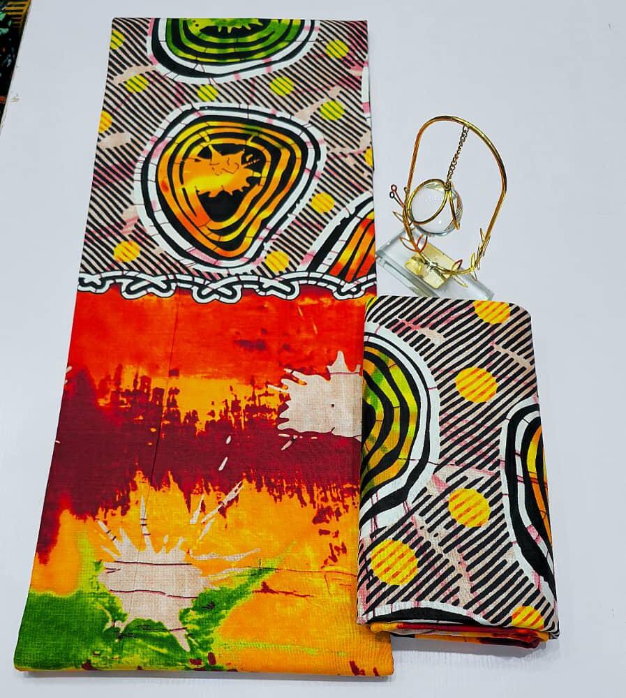 High-Quality Dynamic Ankara Wax Print