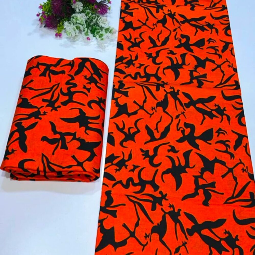 Multicolour African Ankara Fabrics (9 Cotton Prints) 8