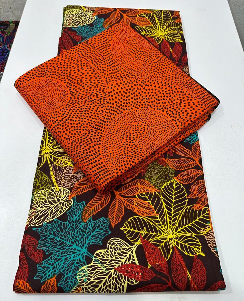 Floral on Plane Mixed Match Ankara Fabrics (5 Super Prints)