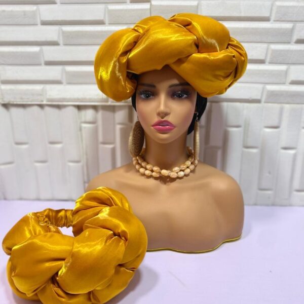 Golden Orange Headband