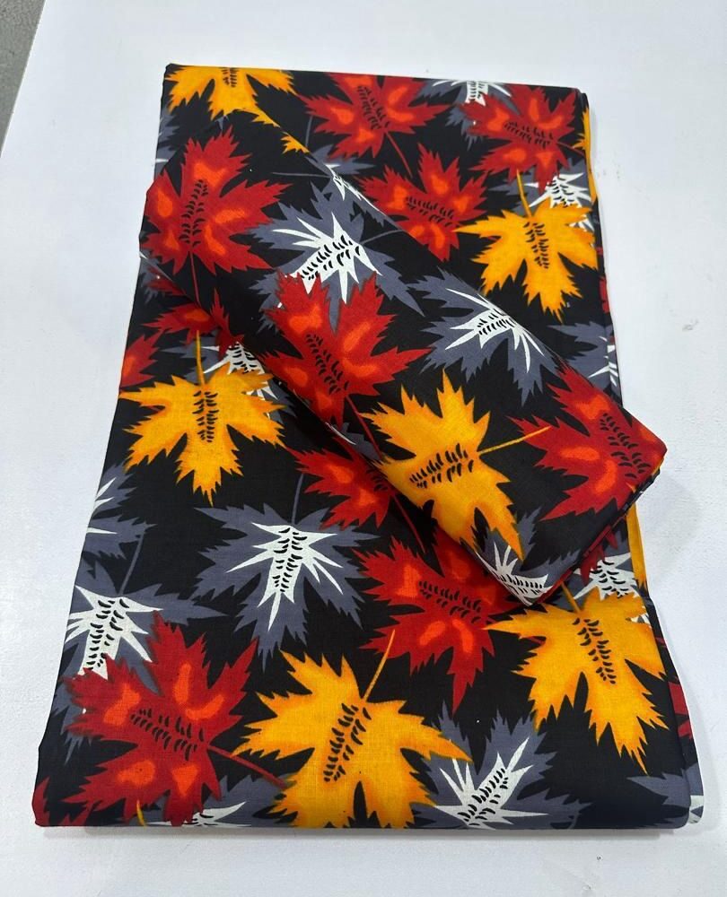 Floral Quality Pure Cotton Ankara Fabrics (4 Colour Mix) 3