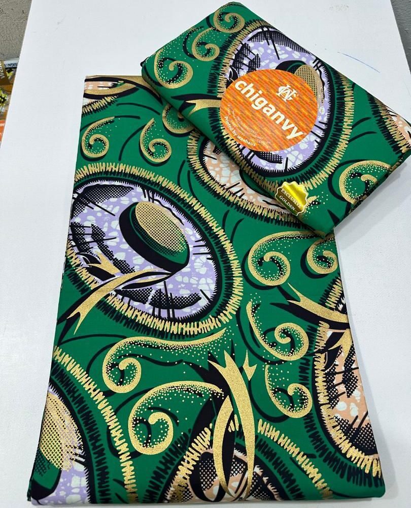 April 2025 Chiganvy Gold Ankara Collection (10 Exotic Prints) 10