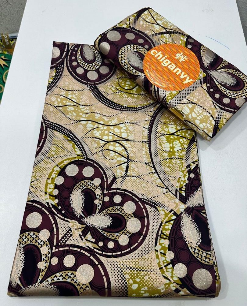 April 2025 Chiganvy Gold Ankara Collection (10 Exotic Prints) 2
