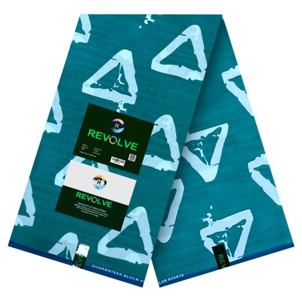 Turquoise Revolve African Pride Ankara Print