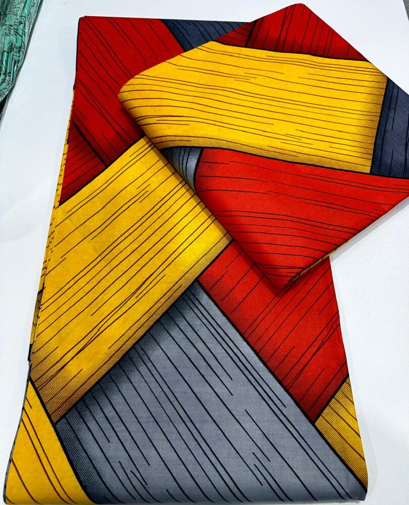 Metro Stripes Ankara Print