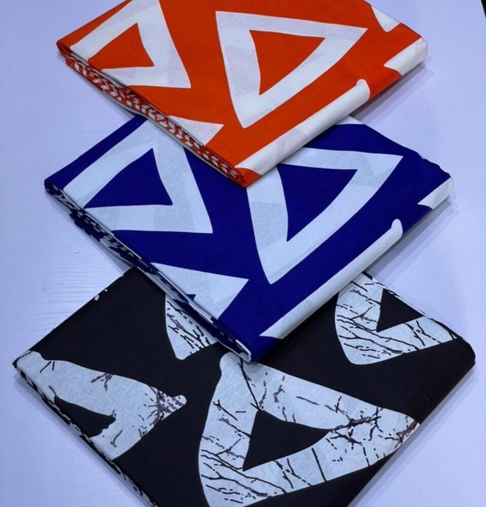 A 3-piece of Urban Trigon Ankara Fabric