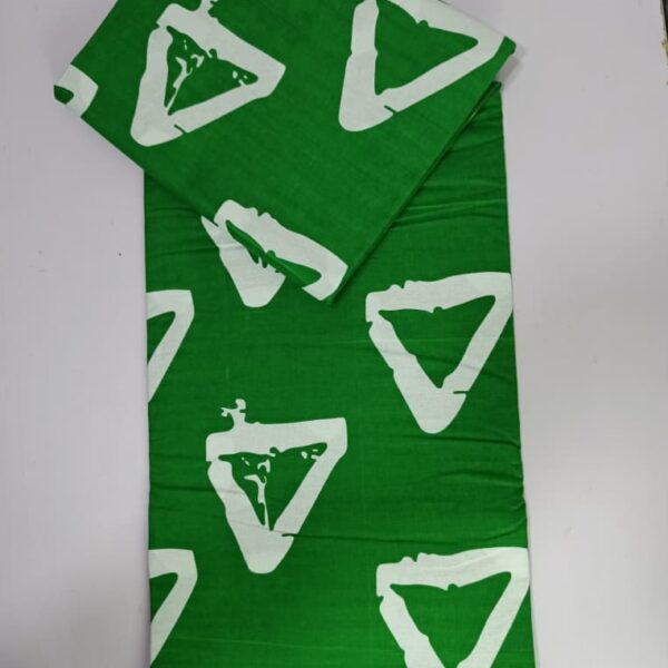 Nora Gold Triangle Ankara Fabrics (3 Prints)
