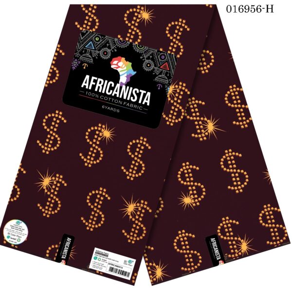 $$ Africanista 100% Cotton Ankara Fabrics (5 Colours)