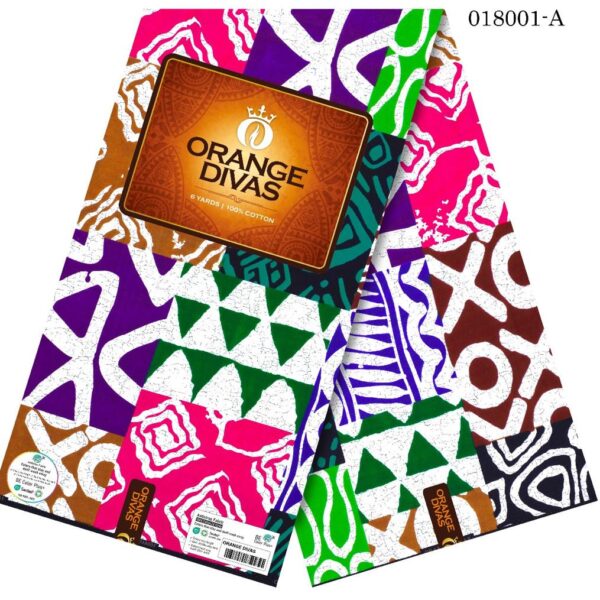 Orange Divas Ankara Wax (7 Super Exotic Prints)