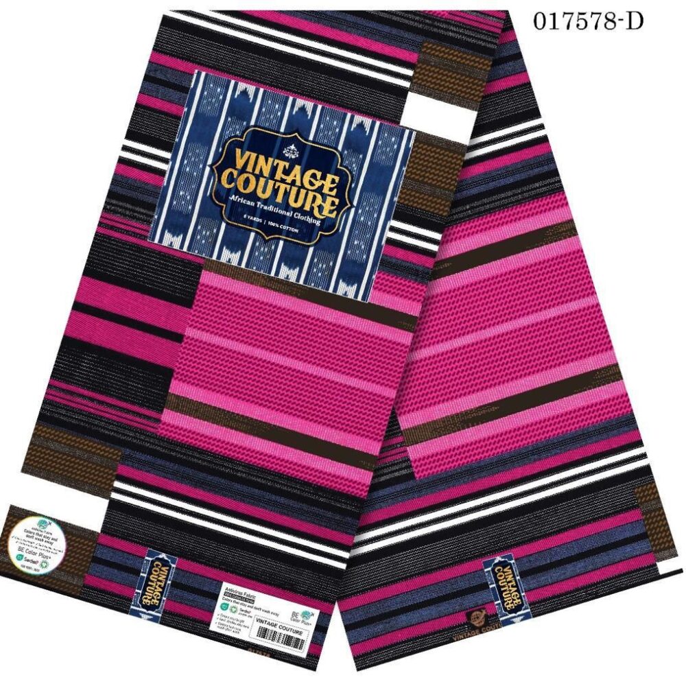 2026 Vintage Couture Ankara Wax (25 Prints) 8