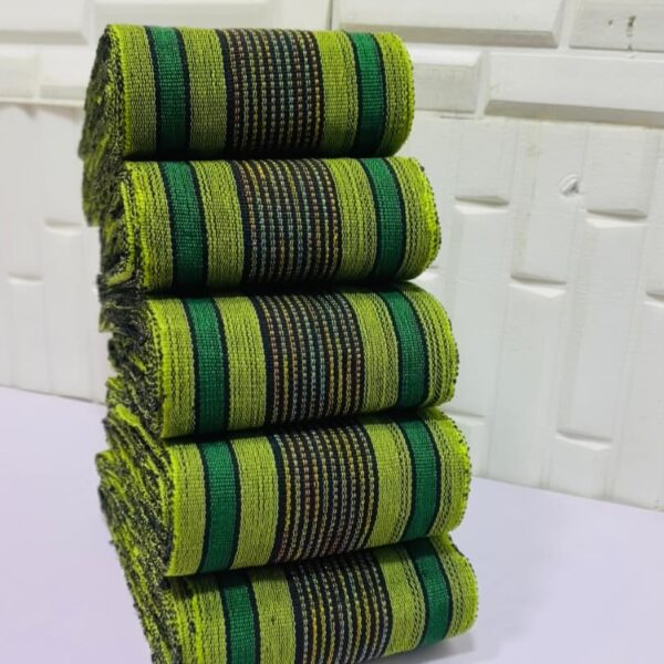 Lemon Green Aso Oke