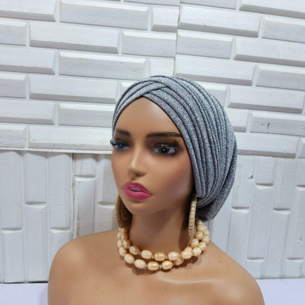 V-Shaped Damask Turban (18 designs)