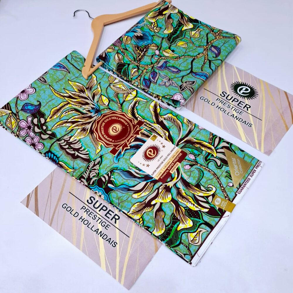 Hollandais Super Prestige Ankara Wax Gold (31 Designs) 4
