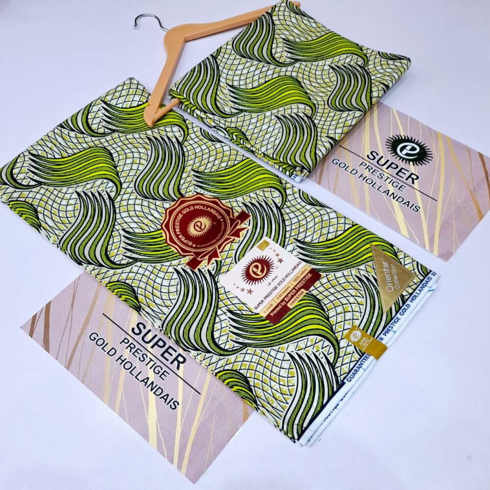 Hollandais Super Prestige Ankara Wax Gold (31 Designs) 24
