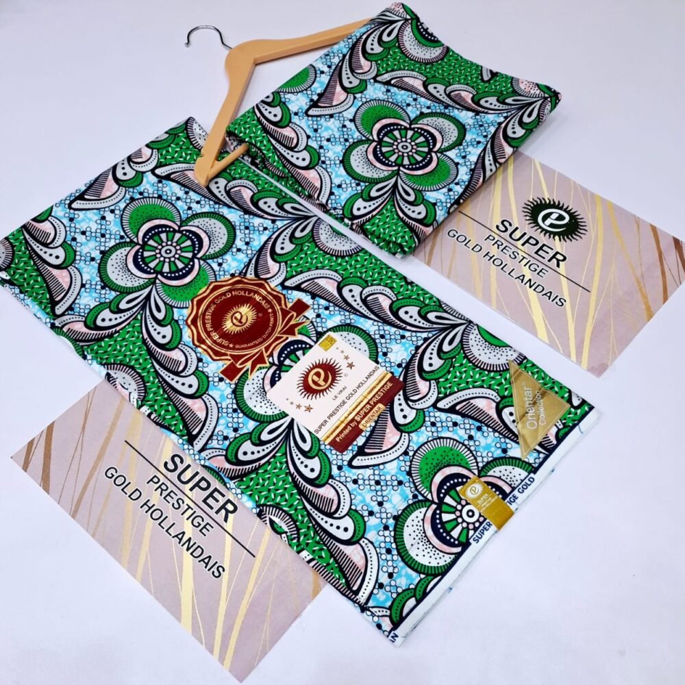Hollandais Super Prestige Ankara Wax Gold (31 Designs) 12