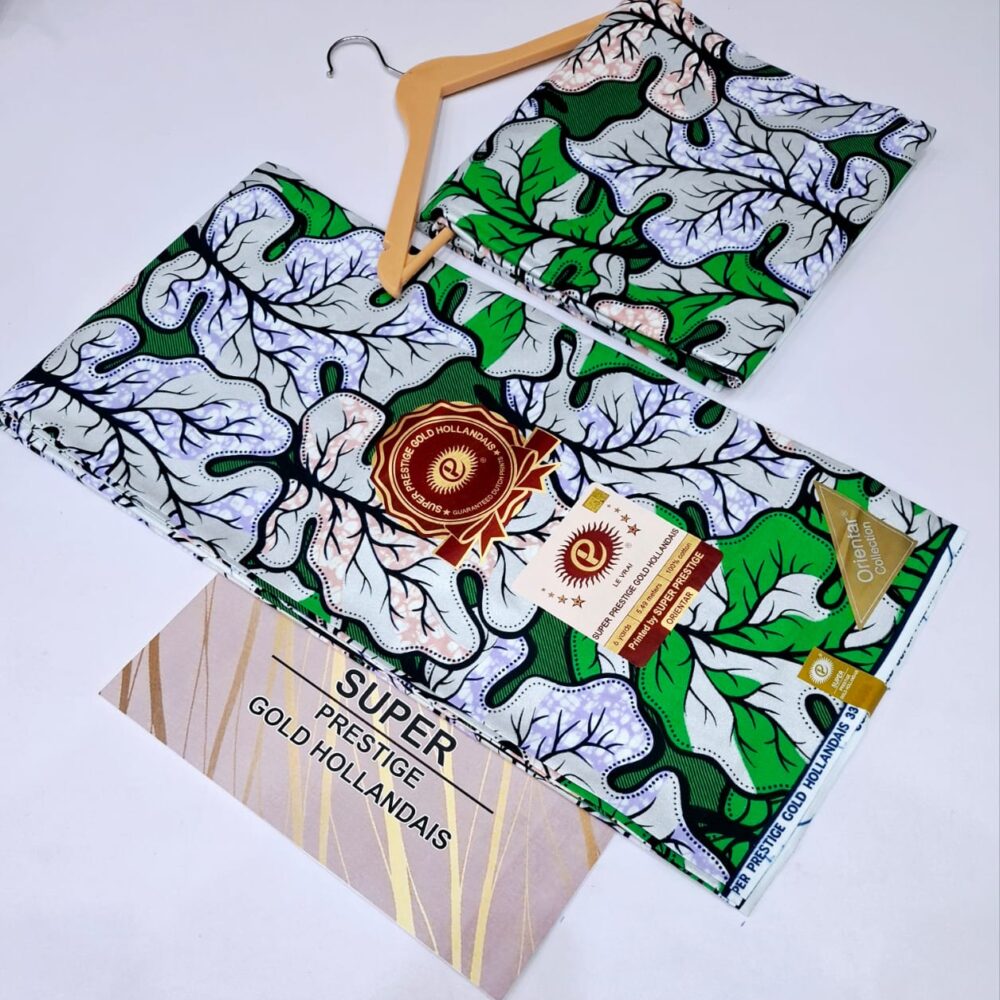 Hollandais Super Prestige Ankara Wax Gold (31 Designs) 11