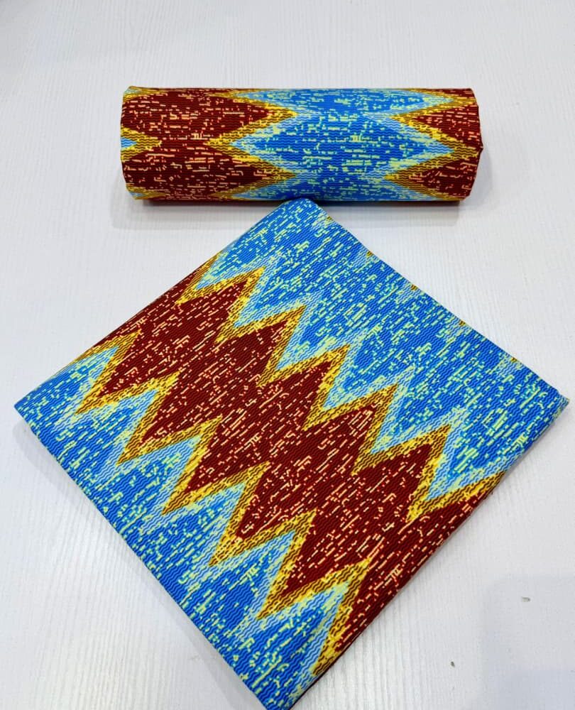 Pure Cotton Karis Ankara Fabric Collection (19 Colouful Prints) 18