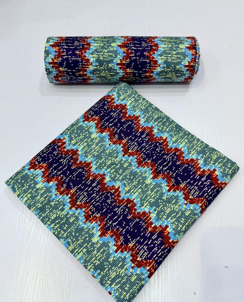 Pure Cotton Karis Ankara Fabric Collection (19 Colouful Prints) 11