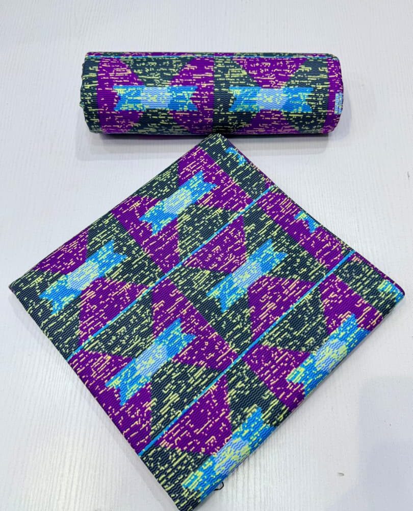 Pure Cotton Karis Ankara Fabric Collection (19 Colouful Prints) 7