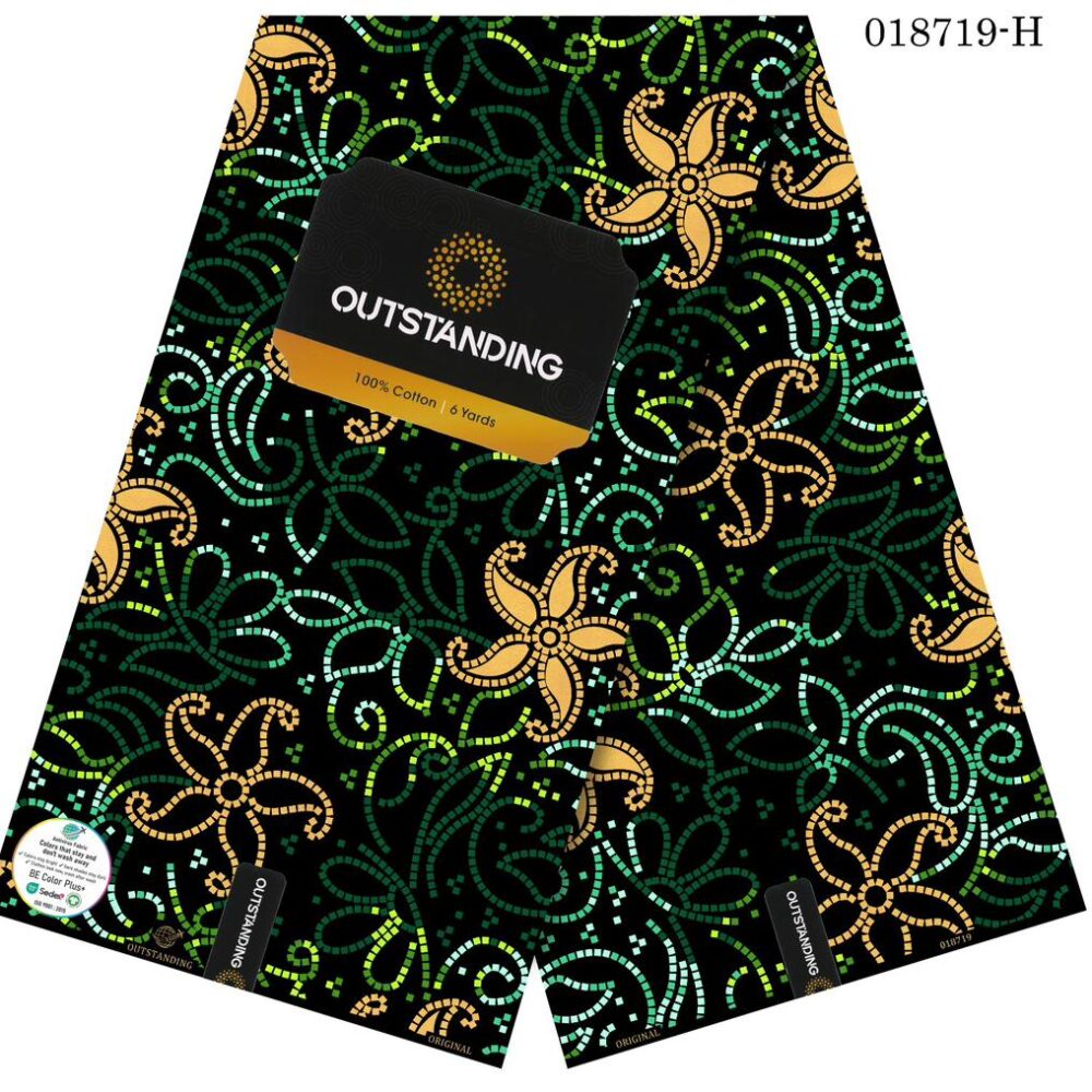 2026 Oustanding Ankara Fabrics (20 Prints) 20