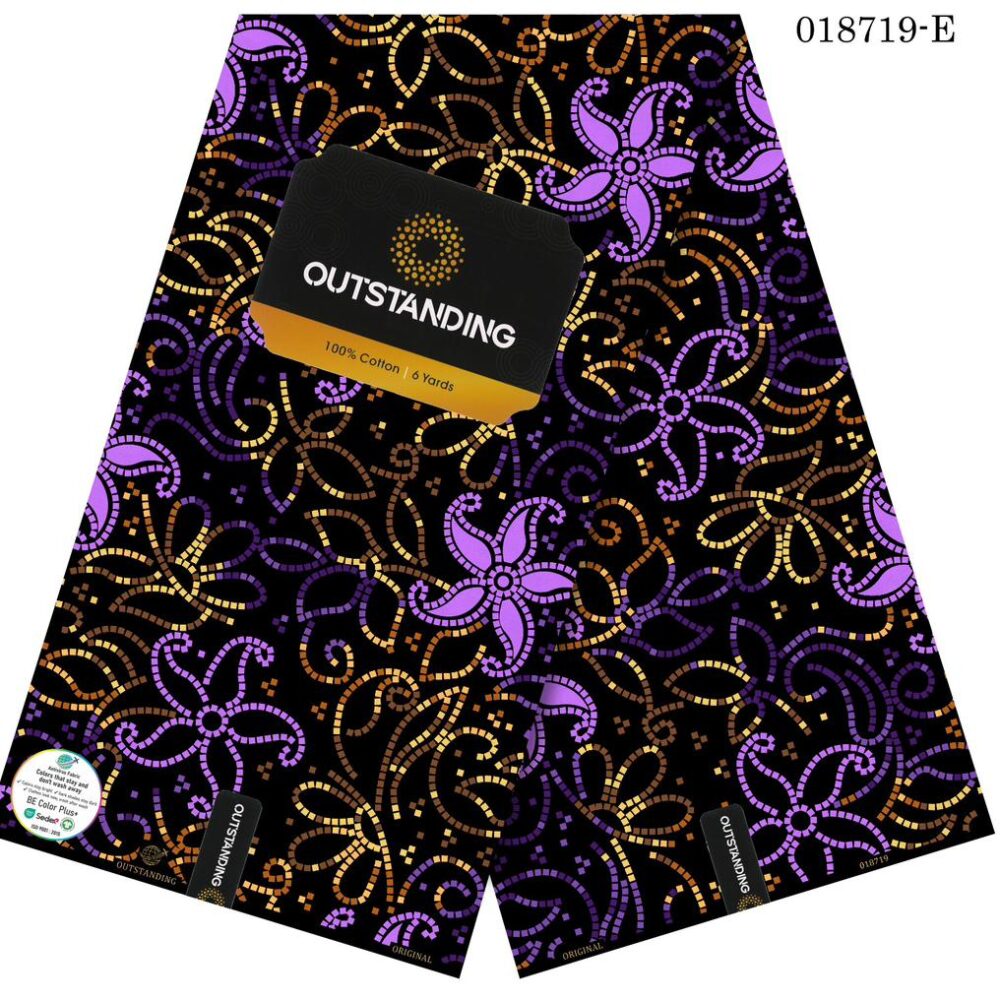 2026 Oustanding Ankara Fabrics (20 Prints) 12