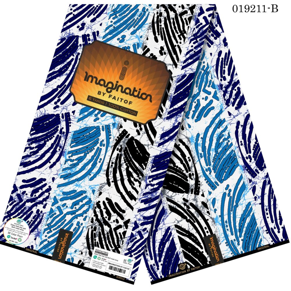 Imagination Pure Cotton Ankara Fabrics (22 Prints) 17