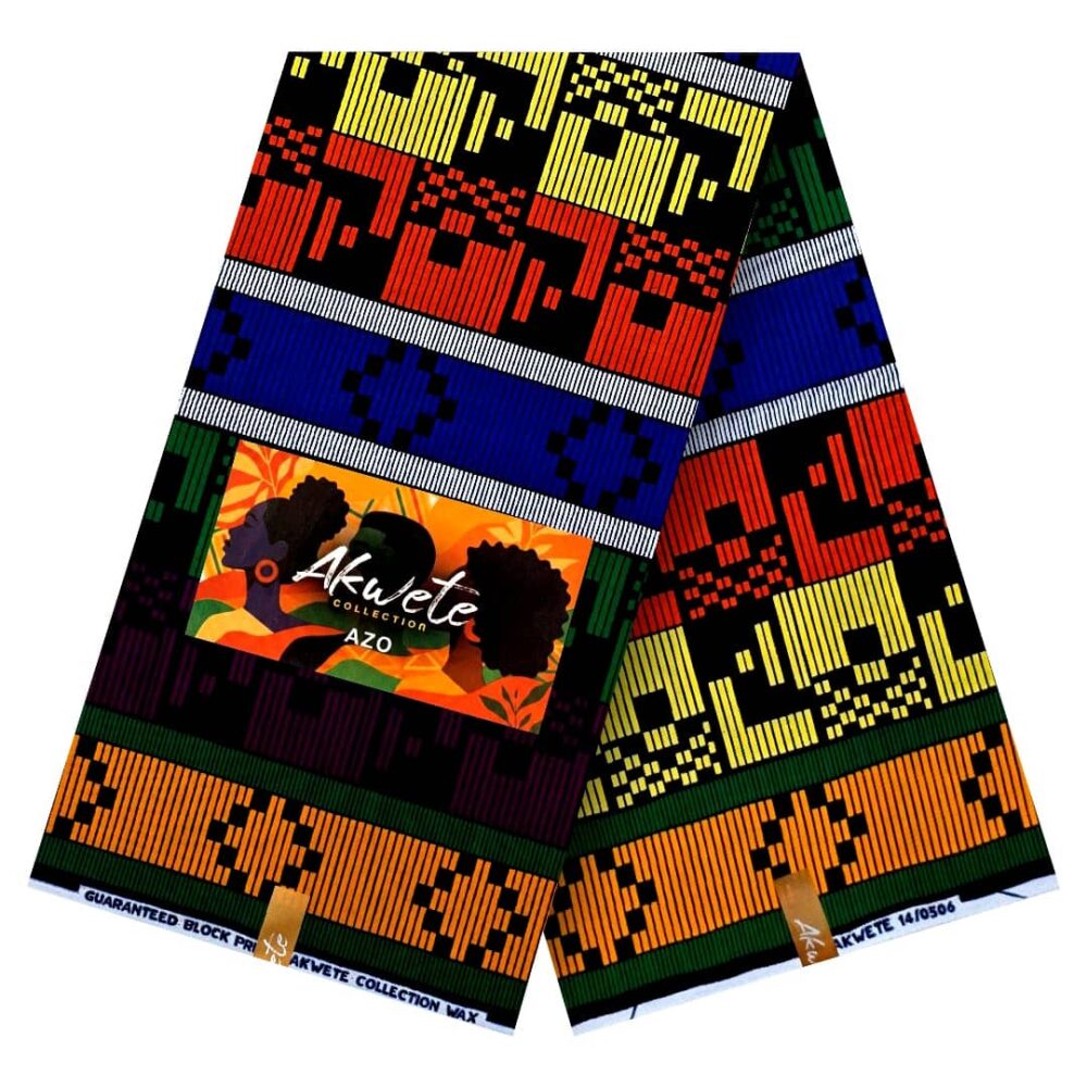 Akwete Cotton Ankara Fabrics (16 Prints) 9
