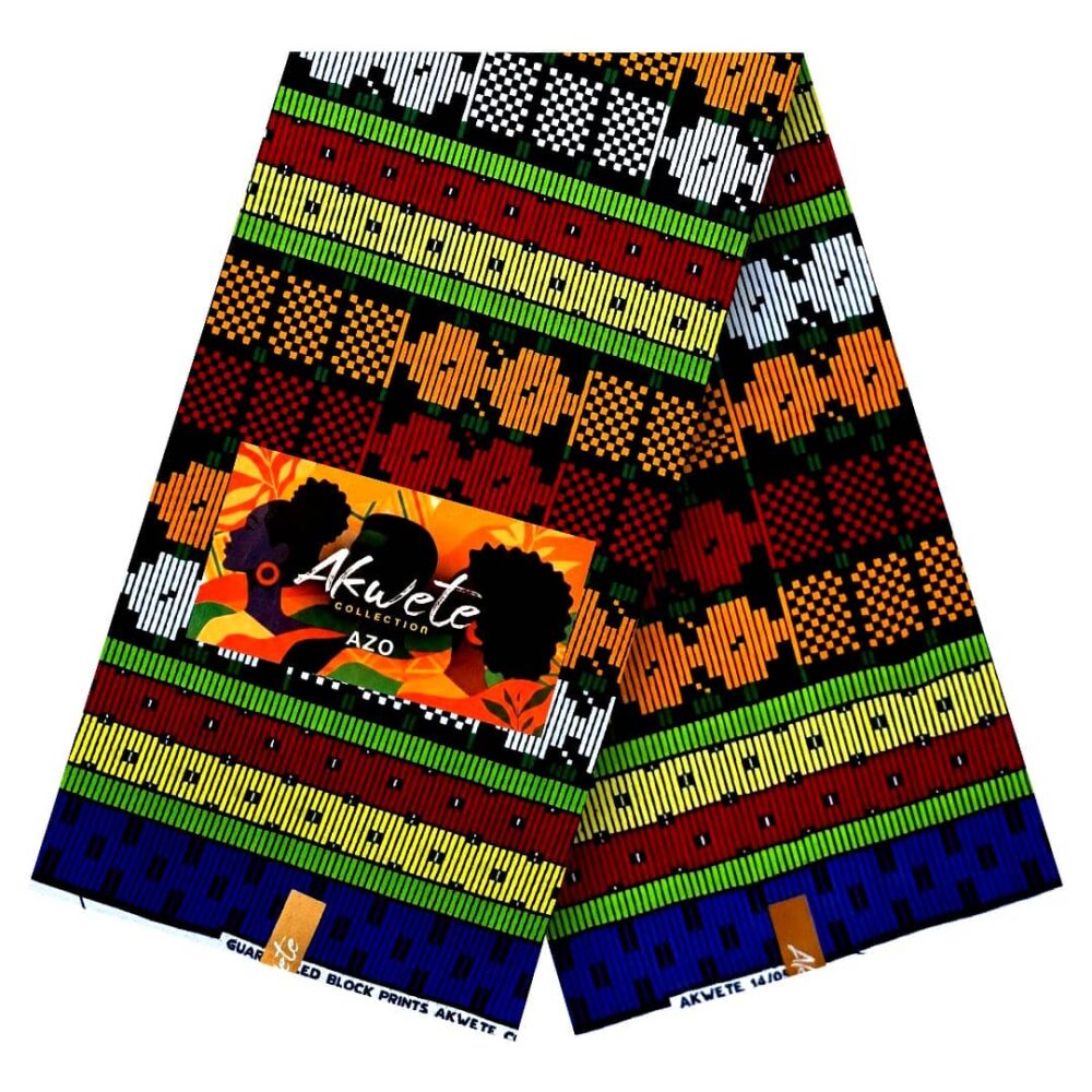 Akwete Cotton Ankara Fabrics (16 Prints) 11