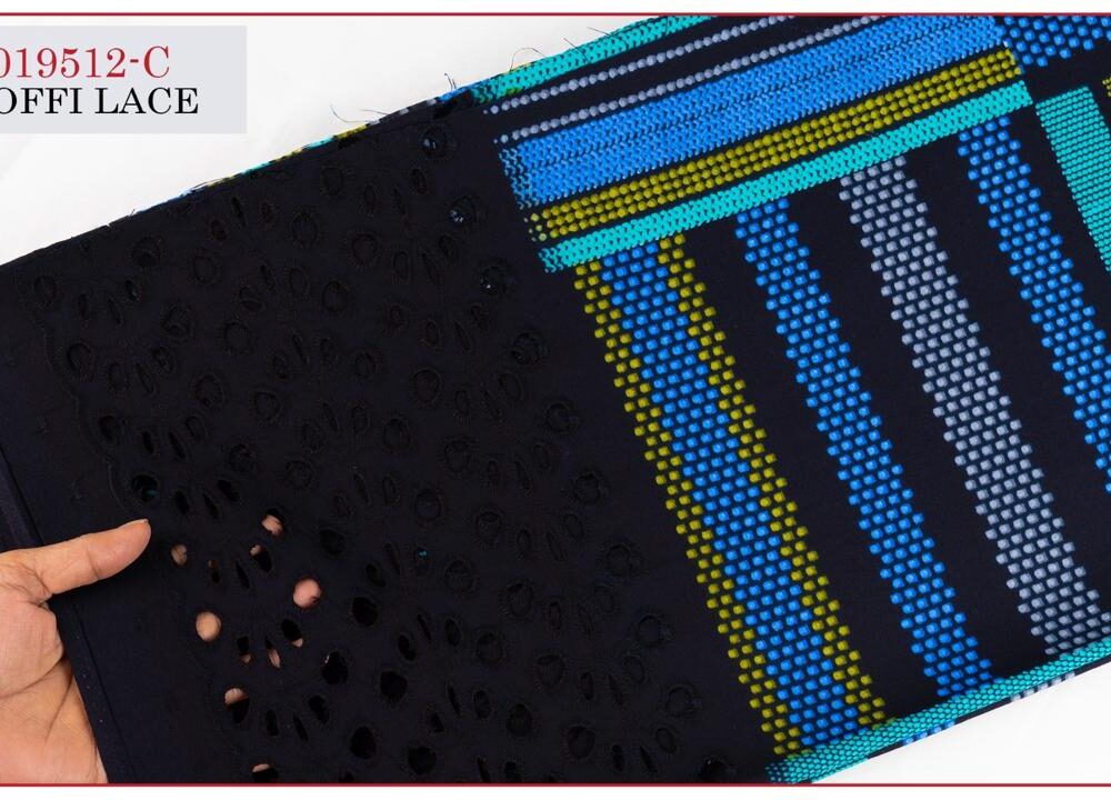 Offi Lace Ankara Embellished (9 Prints) 9