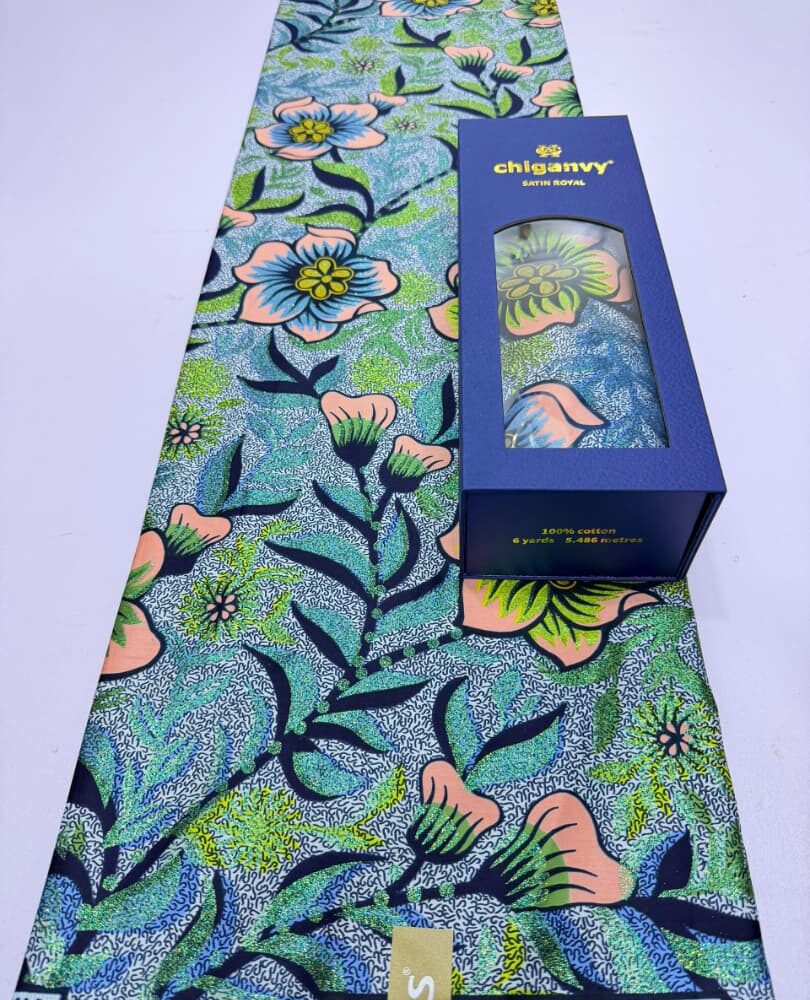 CHiganvy Cotton Satin Royal Ankara (32 Prints) 23