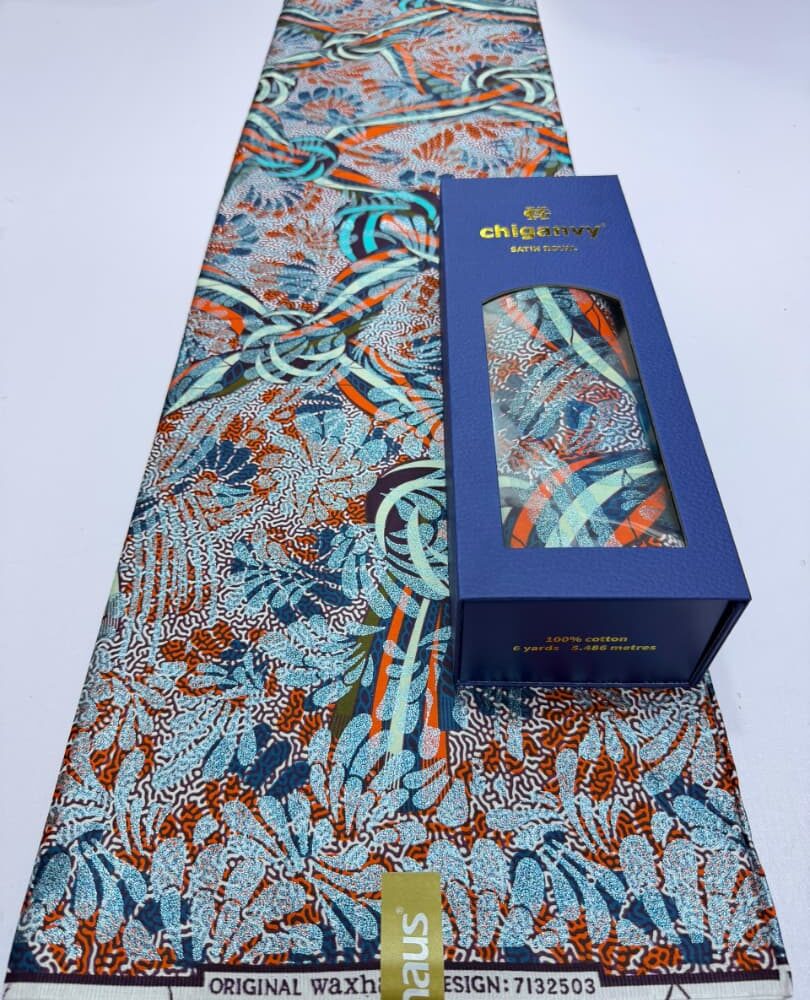 CHiganvy Cotton Satin Royal Ankara (32 Prints) 8