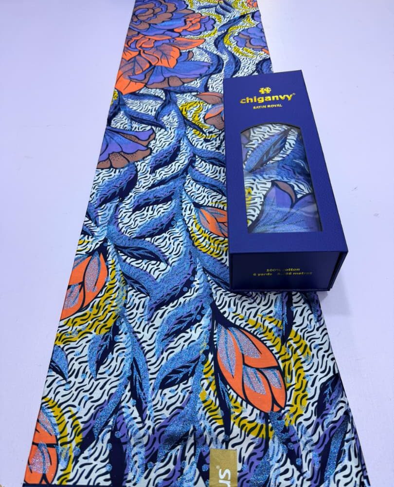 CHiganvy Cotton Satin Royal Ankara (32 Prints) 21