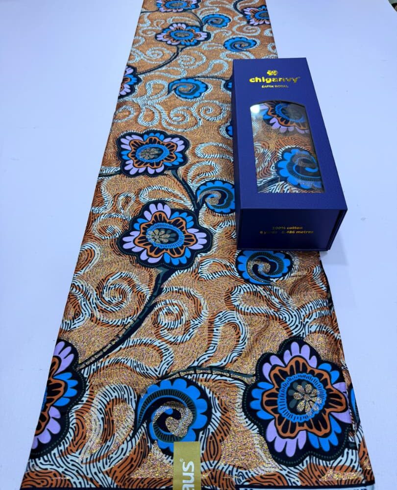 CHiganvy Cotton Satin Royal Ankara (32 Prints) 18